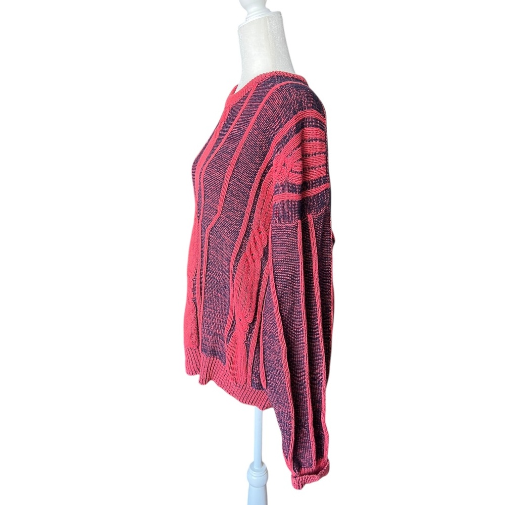 Vintage Basic Elements sweater made from 100% cot… - image 3